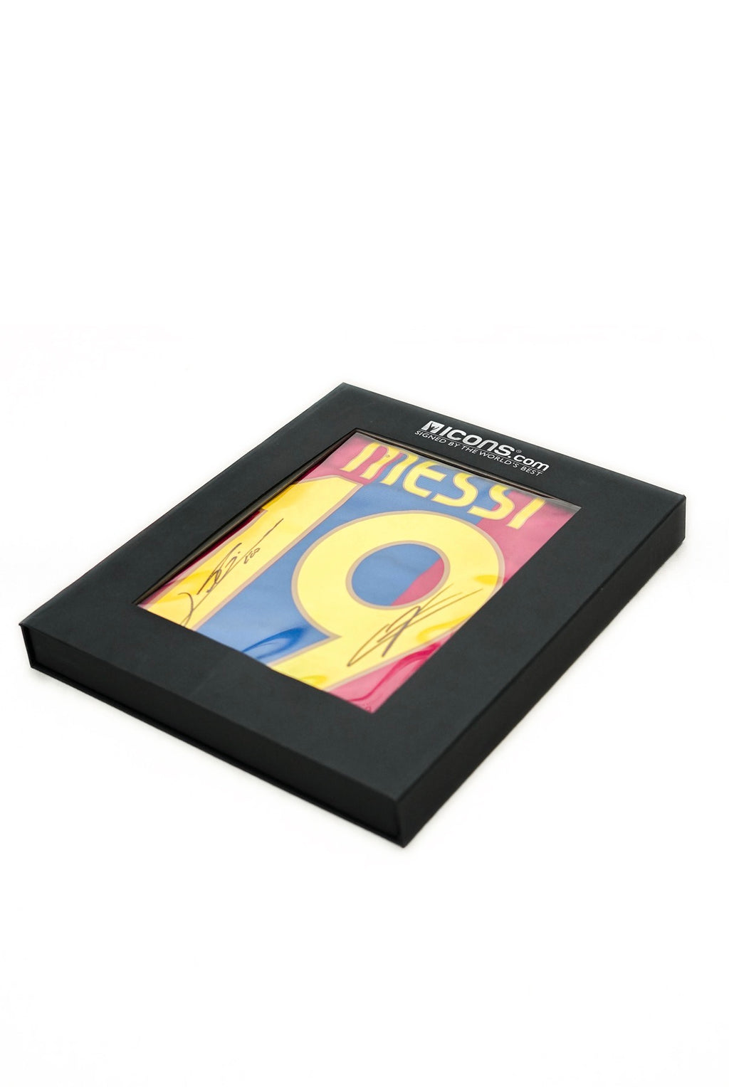 Lionel Messi & Lamine Yamal - Dual Signed Barcelona #19 Jersey 2007/2008 - Icons COA