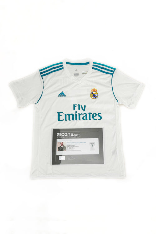 Cristiano Ronaldo - Real Madrid Signed Jersey - Icons COA