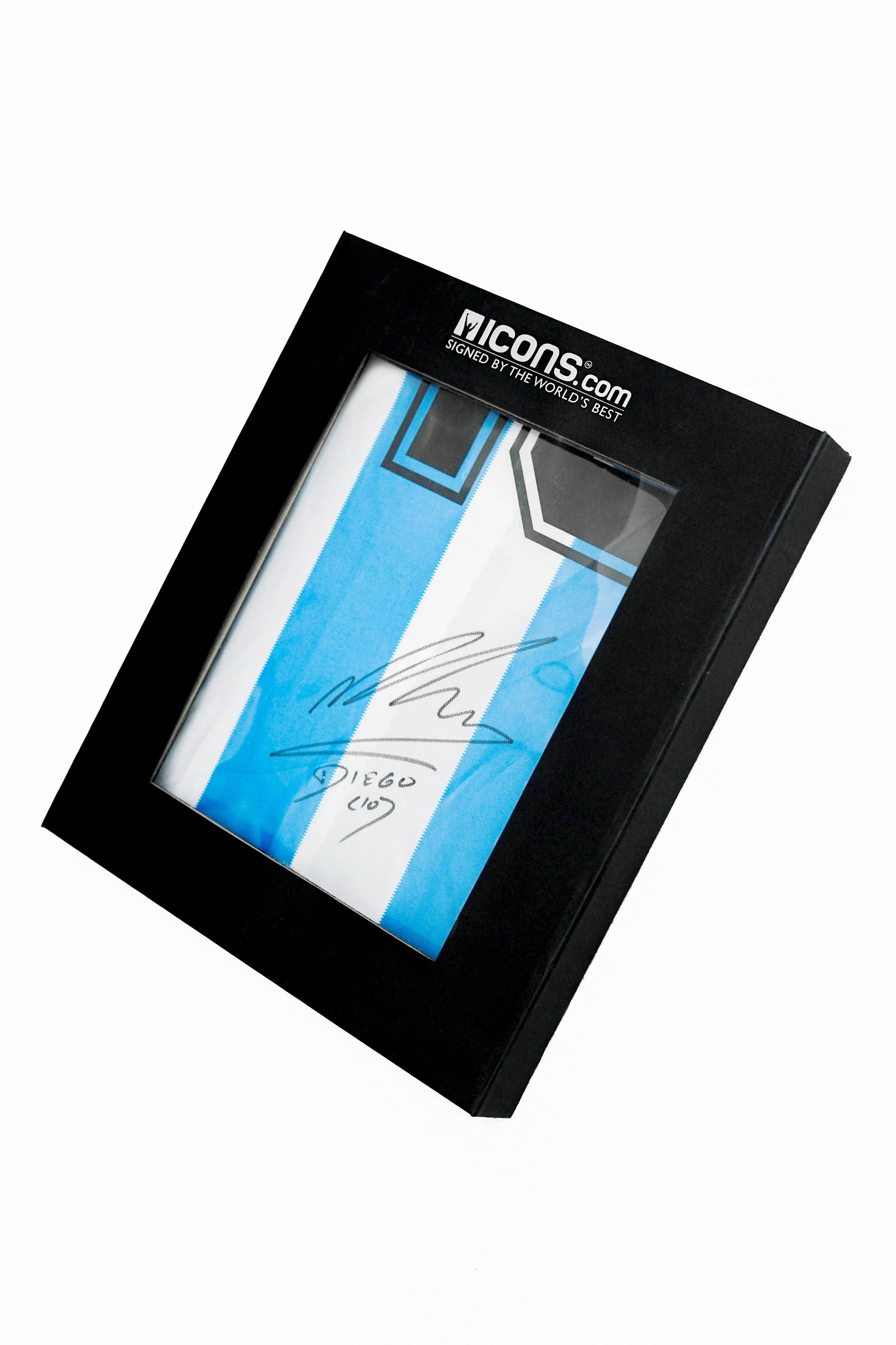 Diego Maradona - Argentina Signed Jersey - Icons COA