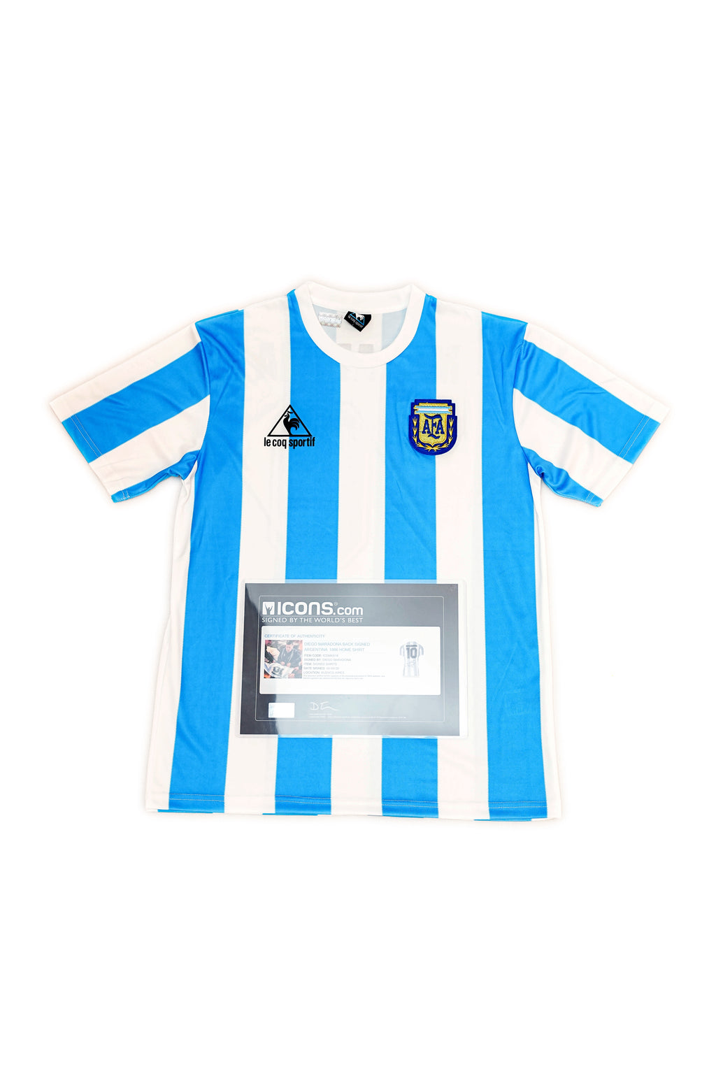 Diego Maradona - Argentina Signed Jersey - Icons COA