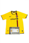 Lionel Messi - FC Barcelona #10 Yellow Away Signed Jersey - Icons COA