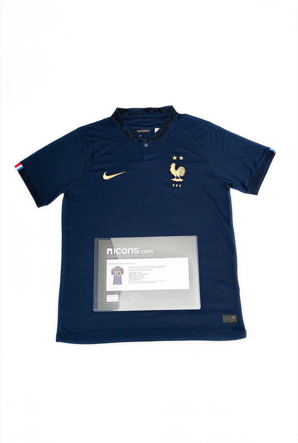 Kylian Mbappé - France Signed Jersey - Icons COA